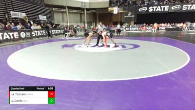 1B/2B 138 Quarterfinal - Jose Toscano, Granger vs Jameson Davis, Selkirk