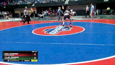 4A-150 lbs Champ. Round 1 - JACE JACHIMSKI, Madison County vs Tyler Johnson, New Hampstead HS