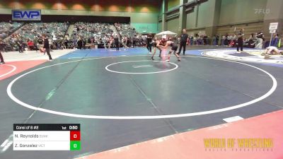 108 lbs Consi Of 8 #2 - Nathan Reynolds, Sunkist Kids Monster Garage vs Zaiden Gonzalez, Victory Wrestling Club,wa