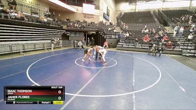 129 lbs Cons. Round 3 - Javier Flores, Kearns vs Isaac Thomson, Davis