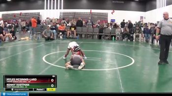 55 lbs Round 2 (8 Team) - Kenny Hartman, Team Missouri (MO) vs Myles McGinnis-Lard, Thorn Wrestling (MN)