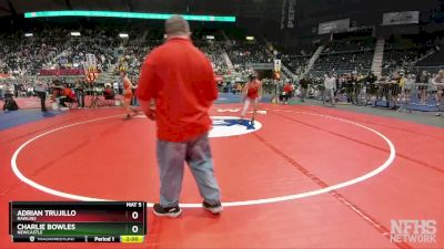 3A-120 lbs Champ. Round 1 - Charlie Bowles, Newcastle vs Adrian Trujillo, Rawlins