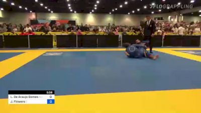 Lucas De Araujo Gomes vs Julian Flowers 2022 World Master IBJJF Jiu-Jitsu Championship