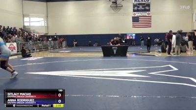 130 lbs Cons. Round 3 - Sitlaly Macias, Eastern Oregon University vs Anna Rodriguez, Eastern Oregon University