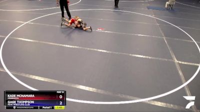 70 lbs Round 3 - Kade McNamara, Minnesota vs Gage Thompson, Peak Wrestling Club