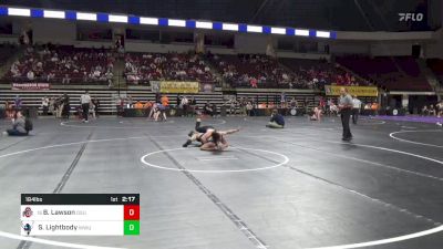 184 lbs Consi Of 16 #1 - Brandon Lawson, Ohio State WC vs Sean Lightbody, Western Washington