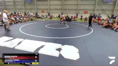 113 lbs 4th Wrestleback (16 Team) - Boden Banta, Team Idaho vs Jackson Stroh, Team Virginia