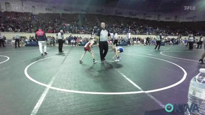 61 lbs Round Of 32 - Colton Causey, Division Bell Wrestling vs Ryan Wellman, Perry Wrestling Academy