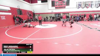 53 lbs Round 4 - Remy Hernandez, Moses Lake Wrestling Club vs Milah Ortega, Scrap Yard Garage Wrestling