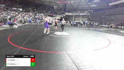 2A 182 lbs Cons. Round 1 - Jaxon Wolfe, Shelton vs Makhi Oakley, Anacortes