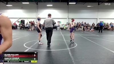 92 lbs Round 1 (4 Team) - Oliver Pulliam, Team Shutt vs Marcus Soukup, Terps East Coast Elite