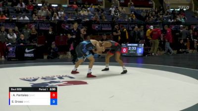 65 lbs Cons. Semi - Alec Pantaleo, CKWC/TMWC vs Seth Gross, Sunkist Kids Wrestling Club