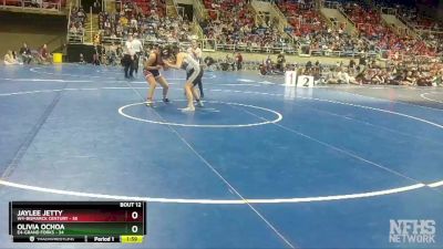 170 lbs Finals (8 Team) - Jaylee Jetty, W4-Bismarck Century vs Olivia Ochoa, E4-Grand Forks