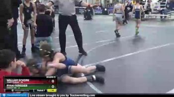 76 lbs Round 6 (8 Team) - William Schork, Terps Xtreme vs Ryan Farissier, Ranger WC