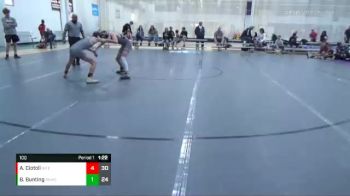 100 lbs Round 4 (6 Team) - Gabriel Thomas, RAIDER NATION WC vs Evan Sanati, INTEGRITY WC