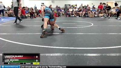 182 lbs Round 4 (6 Team) - Luke Bracken, Prime WC vs Langston Blakely, Glasgow WA