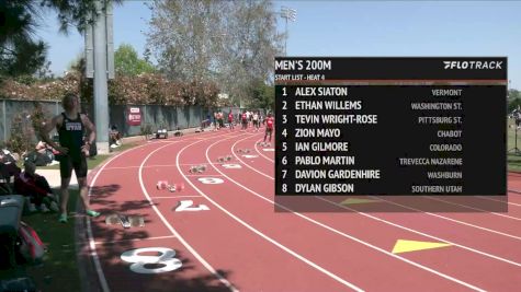 Men's 200m, Finals 4