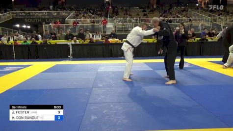 JAMES FOSTER vs KELLY DON RUNDLE 2024 Pan Jiu Jitsu IBJJF Championship
