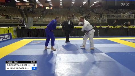 THIAGO DE CARVALHO SATRIANI vs WESLEY JAMES POWERS 2024 Pan Jiu Jitsu IBJJF Championship