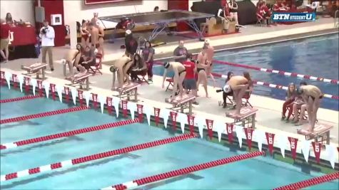 ND, CIN at IU, Men 1000 Free Heat 2