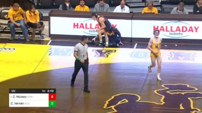 125 lbs Zeke Moisey, Nebraska vs Cole Verner, Wyoming