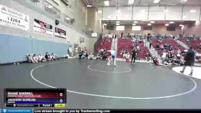 138 lbs Quarterfinal - Shane Sherrill, Bonners Ferry Wrestling Club vs Jackson Duncan, Suples