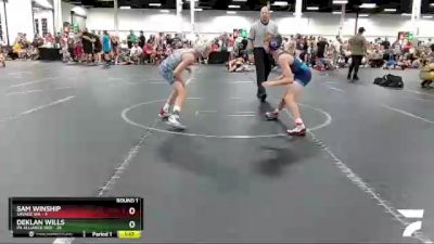 76 lbs Round 1 (4 Team) - Sam Winship, Savage WA vs Deklan Wills, PA Alliance Red