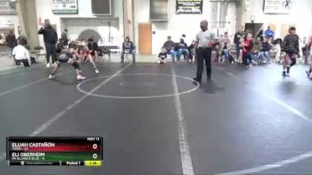 76 lbs Round 7 (8 Team) - Elijah Castañón, POWA vs Eli Oberheim, PA Alliance Blue