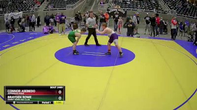 120+ Round 3 - Connor Asebedo, Jefferson Pride vs Brayden Rowe, Sweet Home Mat Club