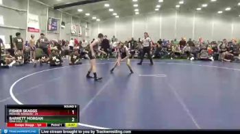 130 lbs Round 5 (6 Team) - Fisher Skaggs, Missouri Avengers vs Barrett Morgan, Iowa Gold