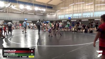 40+45 Cons. Round 2 - Hunter Autin, Backyard Brawlers vs Noah Harris, Team Conquer Wrestling