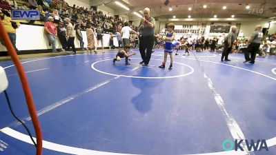 52 lbs Quarterfinal - Jayce Clayton, Pryor Tigers vs Dean Lovelace, Caney Valley Wrestling