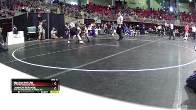 100 lbs Cons. Round 2 - Tristan Mittan, Jr. Viking Wrestling Club vs Connor Beranek, Ashland-Greenwood Jr Wrestling