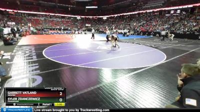 D3-145 lbs Champ. Round 1 - Syler Zdanczewicz, Fennimore vs Garrett Vatland, Westby