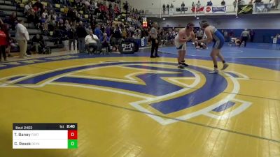 285 lbs Round Of 16 - Thatcher Baney, Fort LeBoeuf vs Casey Resek, Reynolds