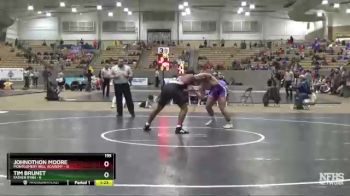 195 lbs Semis (4 Team) - Tim Brunet, Father Ryan vs Johnothon Moore, Montgomery Bell Academy