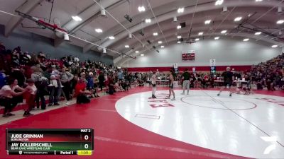 89-95 lbs Round 3 - Jude Grinnan, Burlington vs Jay Dollerschell, Bear Cave Wrestling Club