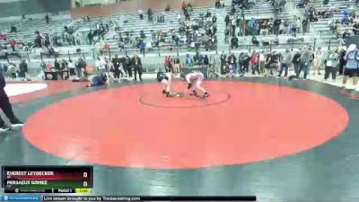 57 lbs Semifinal - Everest Leydecker, AZ vs Persaeus Gomez, CO