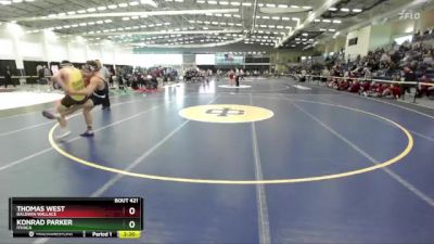 165 lbs Cons. Semi - Thomas West, Baldwin Wallace vs Konrad Parker, Ithaca