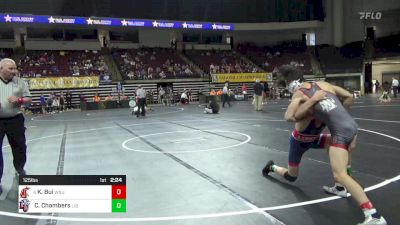 125 lbs Consi Of 8 #2 - Kobe Bui, Washington State vs Christopher Chambers, Liberty