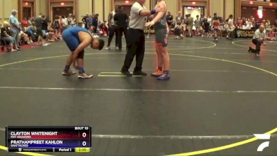 200 lbs Round 1 - Clayton Whitenight, Mat Assassins vs Prathampreet Kahlon, Unattached