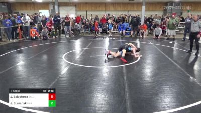 I 100 lbs Round Of 16 - Joshua Salvaterra, Dallas vs Jacob Stanchak, Gilbertsville