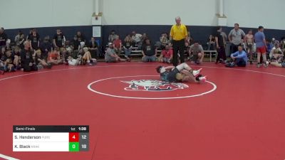 114 lbs Semifinal - Sam Henderson, Pursuit vs Kael Black, Kraken