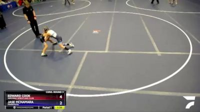 77 lbs Cons. Round 3 - Edward Cook, Waconia Wrestling Club vs Jase McNamara, Minnesota