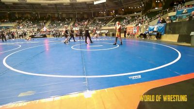 130 lbs 5th Place - Cash Carter, PINnacle vs Westin Perkins, Dark Cloud Wrestling Club