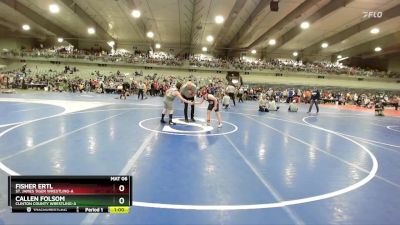 115 lbs Champ. Round 2 - Fisher Ertl, St. James Tiger Wrestling-A  vs Callen Folsom, Clinton County Wrestling-A