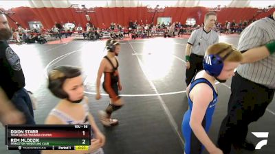 56 lbs Cons. Round 1 - Dixon Starr, Team Nazar Training Center vs Rem Mlodzik, Princeton Wrestling Club