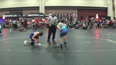 107 lbs Round 4 (6 Team) - Gavin Mason, Contenders Wrestling Academy Blue vs Kade Parlier, Believe To Achieve WC