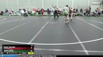 120 lbs Round 3 (8 Team) - Isaac Wilson, Iowa White vs Gavin Risse, South Dakota Fury