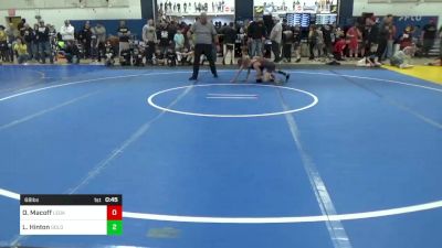 68 lbs Round Of 32 - Owen Macoff, Legacy vs Liam Hinton, Gold Medal Grappling